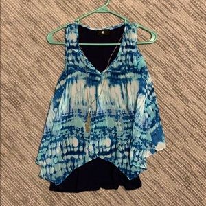 Layered tank top